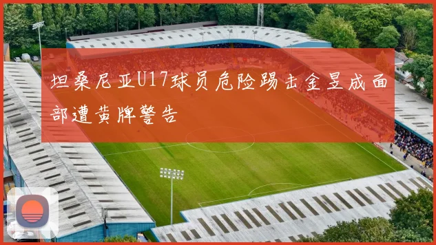 坦桑尼亚U17球员危险踢击金昱成面部遭黄牌警告
