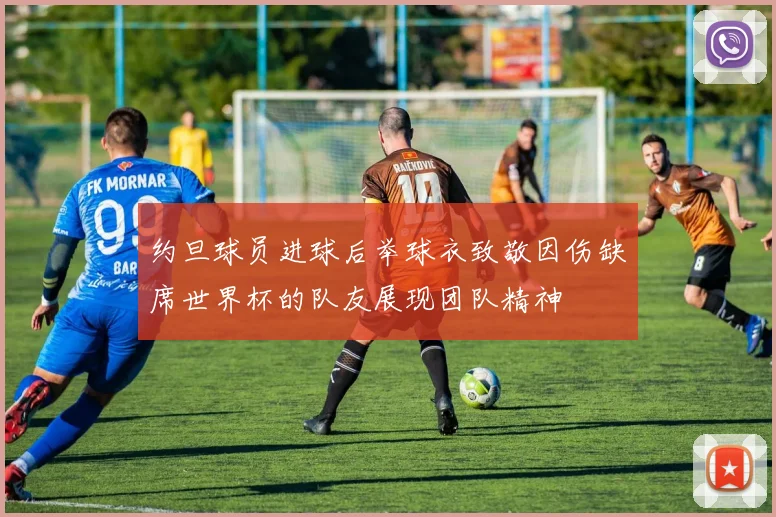 约旦球员进球后举球衣致敬因伤缺席世界杯的队友展现团队精神